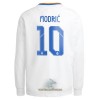 Officiële Voetbalshirt Real Madrid Luka Modrić 10 Thuis 2021-22 Lange Mouw - Heren